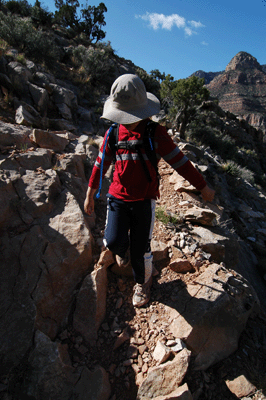 Heading to Cave of the Domes