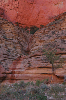 A pour-off feeds into Nankoweap