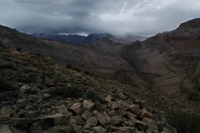 A view into Kwagunt from a point near the Kwagunt-Malgosa saddle