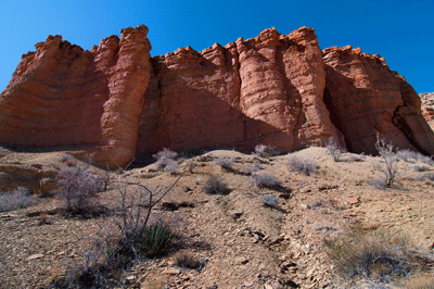 The imposing Muav on Tanner trail