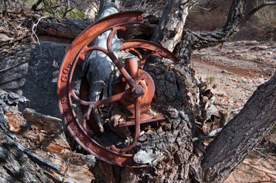 The old coffee mill at the Still Spring site