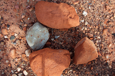 Another marker for an old, abandoned mining operation