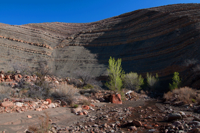 Super Group rock layers in Lava Canyon