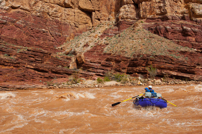 River runners in Nevills Rapids